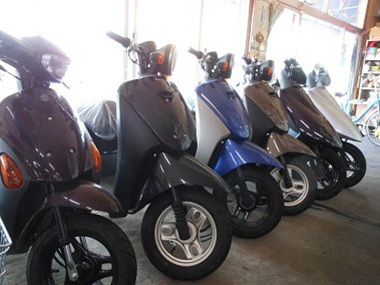 西口自転車店,バイク