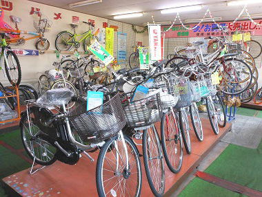 西口自転車店,自転車